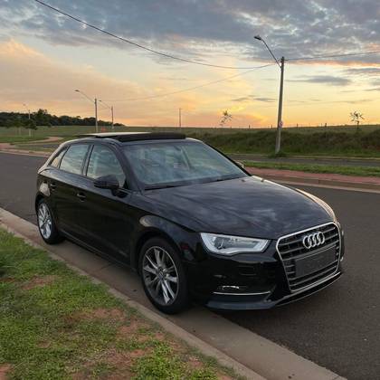 AUDI A3 1.8 TFSI SPORTBACK AMBITION 16V GASOLINA 4P AUTOMÁTICO AUDI A3 1.8 TFSI SPORTBACK AMBITION 16V GASOLINA 4P AUTOMÁTICO